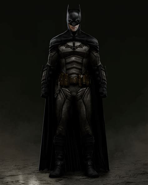 the batman suit concept art